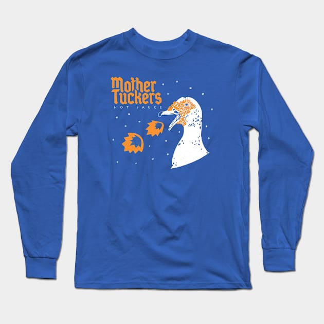 Duck Breath! v2 Long Sleeve T-Shirt by Mother Tucker's Sauce Shop